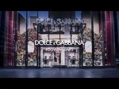 Dolce&Gabbana April 2018 window displays, New York boutique 